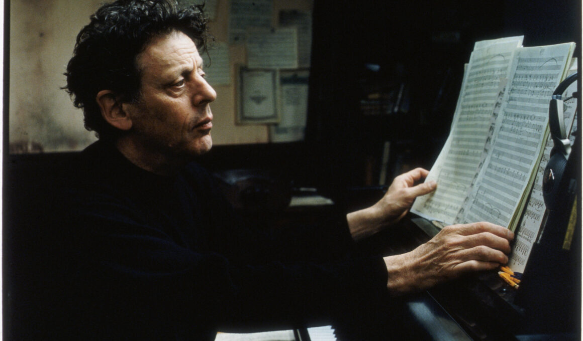 Picture: Philip Glass by Stewart Cohen