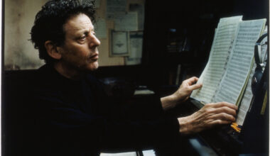 Picture: Philip Glass by Stewart Cohen