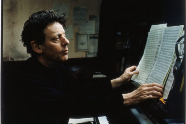 Picture: Philip Glass by Stewart Cohen